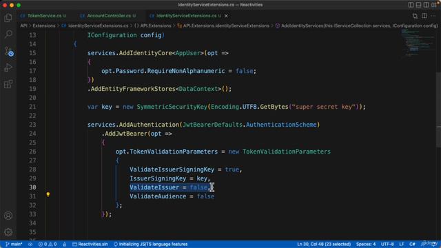 136 - Authenticating to the app смотреть онлайн