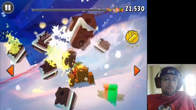 Angry Birds GO! SUB-ZERO Pt. 15 Slalom & Ice Splat Complete (iOS Face Cam Gameplay) смотреть онлайн