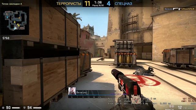 FRAGMOVIE | Первый клатч 1vs4 CS:GO смотреть онлайн