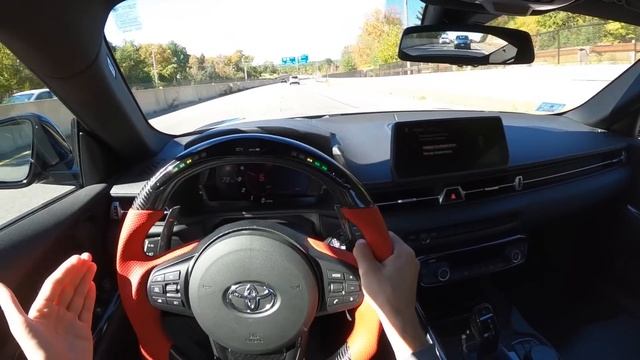 Tuned 2020 Toyota Supra with 450hp POV Drive (Binaural Audio) смотреть онлайн