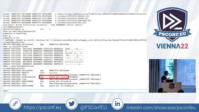 AMSI is a Four Letter Word that stops PowerShell attacks - Sergey Chubarov - PSConfEU 2022 смотреть онлайн