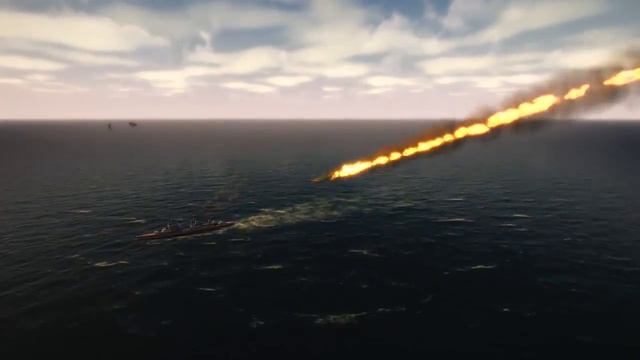 Victory At Sea Pacific — геймплейный трейлер смотреть онлайн