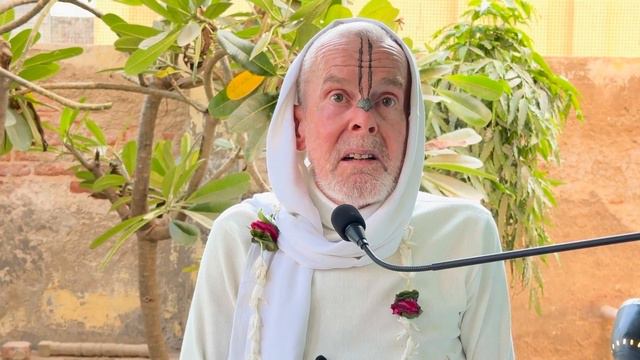Манасик джапа. Маханидхи Мадан Гопал Дас Бабаджи Махарадж, воскресный сатсанг 26.02.2023. смотреть онлайн