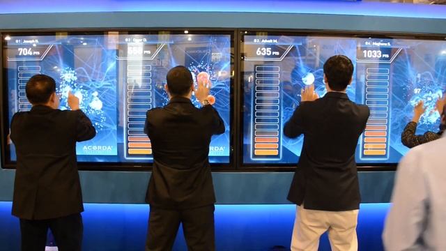Acorda's Interactive Trade Show Exhibit Game смотреть онлайн