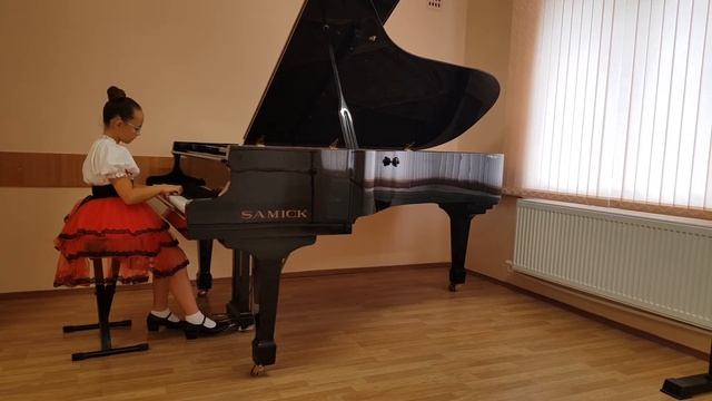 У. Гиллок "Фламенко". Исп. Мария Савина, 2 класс смотреть онлайн