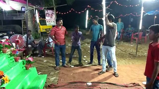 Singer Rahul Aur Dherndra Dance Ganesh Pooja Tilai Bazaar 2018