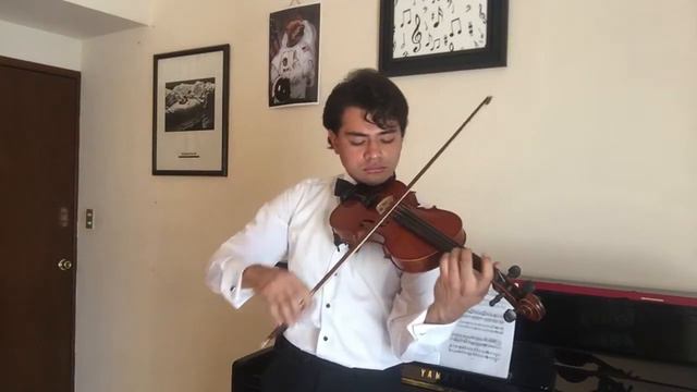 Cien años Violín cover-Octavio Contreras смотреть онлайн