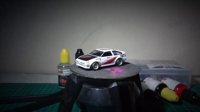 DIECAST CUSTOM - MILD CUSTOM HOTWHEELS TOYOTA AE86 TG. DJAN DRIFT CAR смотреть онлайн