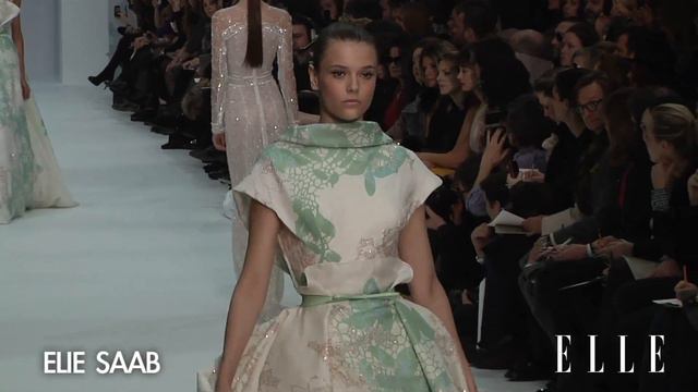 Elie Saab Haute Couture 2012 Spring/Summer смотреть онлайн