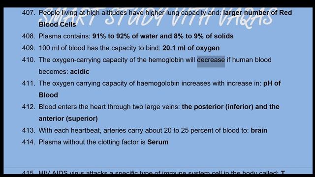 Blood, Blood Type | General Science General Knowledge MCQs| CSS MPT, PMS, PCS, SPSC SST Tehsildar P смотреть онлайн