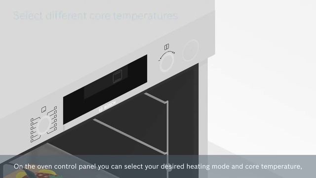 Single-Point Meat Probe - Bosch Series 4 and 6 Ovens смотреть онлайн