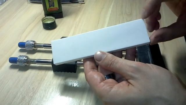 Керамический точильный брусок от магазина Ru-chef.ru. Тест смотреть онлайн