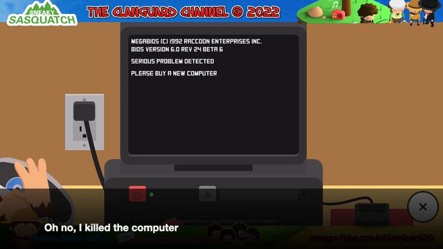 Sneaky Sasquatch - Broke the Computer without Warranty смотреть онлайн