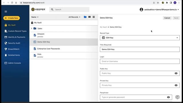 Keeper Commander - Using SSH Command смотреть онлайн