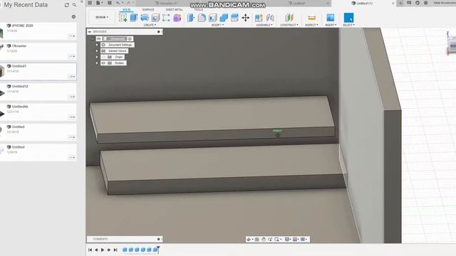 Делаем комнату во fusion 360 (autodesk) #1 смотреть онлайн