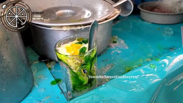 Colourful Faluda ICE CREAM | Special Rabdi SEV (Noodles) | Custard Ice cream Falooda/Street-Food смотреть онлайн