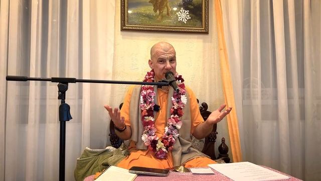 Личное обращение к Богу. Алчевск. 19.01.2023 | Бхакти Расаяна Сагара Свами смотреть онлайн