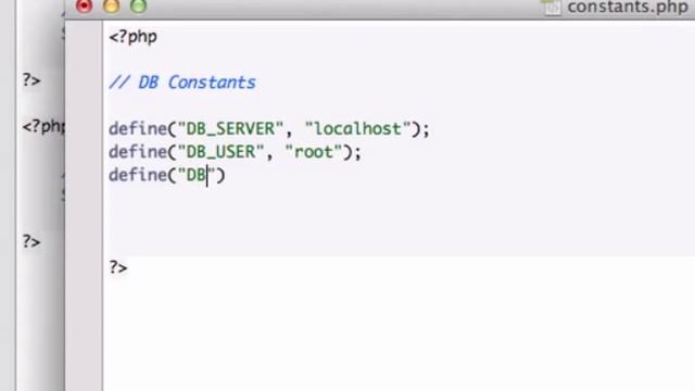 Building a CMS with PHP part 19 - Constants смотреть онлайн