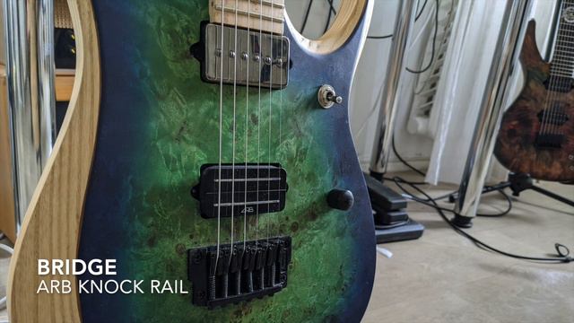ARB Knock Rail & Blue Sky vs DiMarzio Fusion Edge(Ibanez RGDIX6) смотреть онлайн