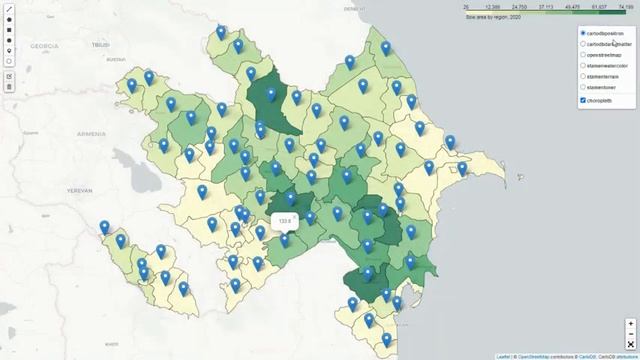 Choropleth Folium map in Python смотреть онлайн