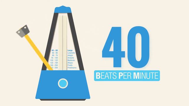 40 BPM Metronome | The BLuetiFuLL MeTRoNoME