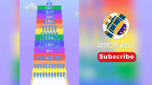Pyramid Run - Funny Gameplay (Math Games) смотреть онлайн