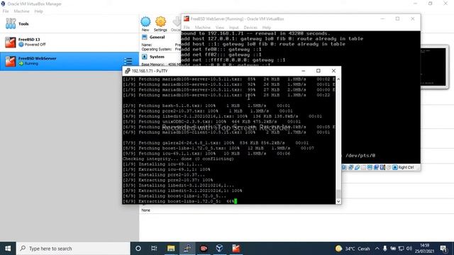 Installing FAMP (FreeBSD, Apache, MariaDB, PHP) using PKG with CMS (Wordpress). Only installing... смотреть онлайн