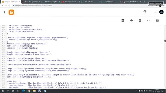 HTML Audio Player Ko Design Kaise Karen? | How Design Blogger audio Player смотреть онлайн