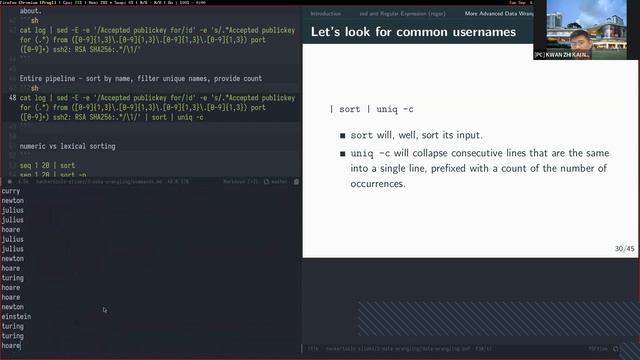 Hacker Tools AY 22/23 S 3: CLI Data Wrangling смотреть онлайн