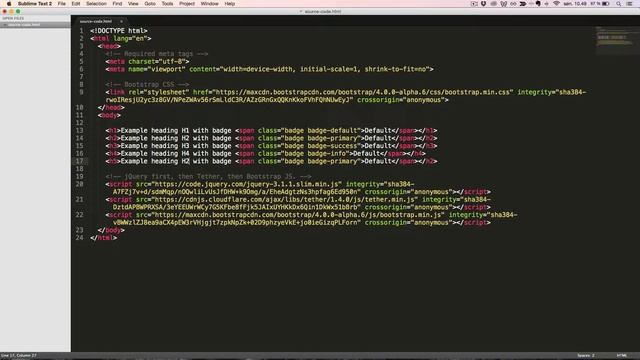 Bootstrap 4 (Alpha 6) components: Badges смотреть онлайн