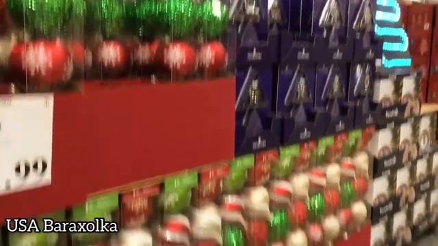 Новогодние украшение в магазине Costco. Christmas Decorations from Costco! смотреть онлайн