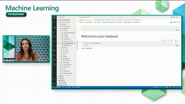Set up Jupyter Notebooks to start building regression models [Pt 6] | Machine Learning for Beginner смотреть онлайн