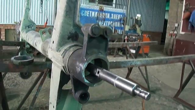 Российский АВТОПРОМ. Расточка интегральной оси с двух сторон с одной установки. смотреть онлайн