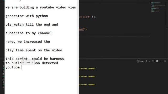 A simple YouTube Views Bot With Python #software #hacking #youtube смотреть онлайн
