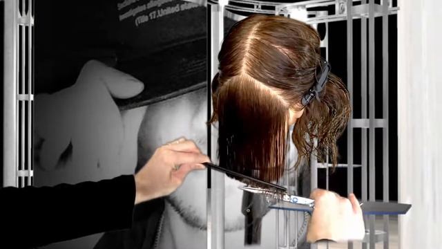 СТРИЖКА ВОЛОС КЛАССИЧЕСКИЙ БОБ КАК СТРИЧЬ Haircut Tutorial смотреть онлайн