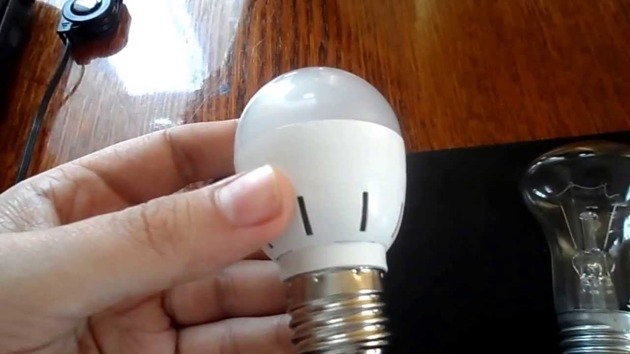 Светодиодная лампочка с сайта tinydeal, мощностью 3W смотреть онлайн