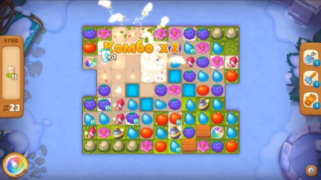 Gardenscapes Садовник ОСТИН #471 (уровни 4694-4707) Извинения Честера и Неожиданная реакция Кларисс