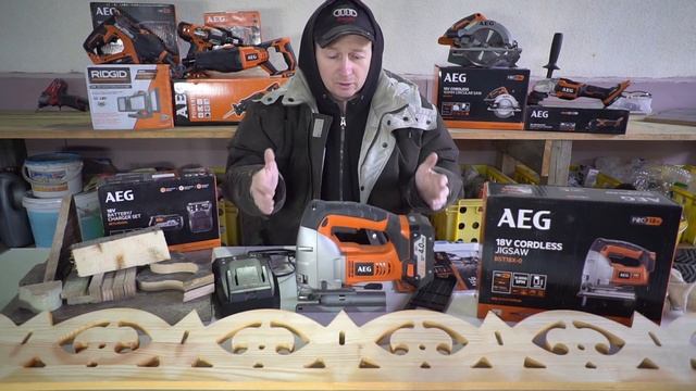 Классный акб ЛОБЗИК AEG 18V - обзор и тест смотреть онлайн