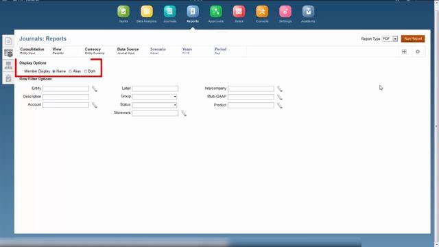Creating Journal Reports in Oracle Financial Consolidation and Close Cloud смотреть онлайн