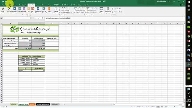 Excel 2016- Nesting functions, Index, Match, DSUM, IFS, SUMIFS, DATEVALUE смотреть онлайн