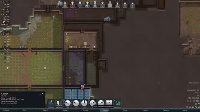 RimWorld Alpha 16 - Episode 32 - The Six Sythers and a Minigun! смотреть онлайн