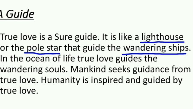 Critical Appreciation Of True Love - Sonnet 116