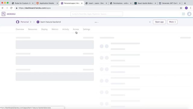 6.2 Connect Hasura and Auth0 using JWT Configuration смотреть онлайн