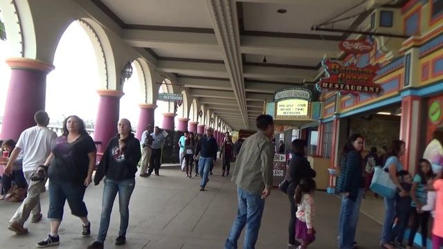 США. Пляж. Санта Круз Калифорния. смотреть онлайн