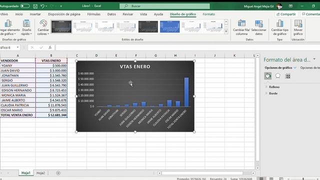 CREAR GRÁFICO EN EXCEL 2016 смотреть онлайн