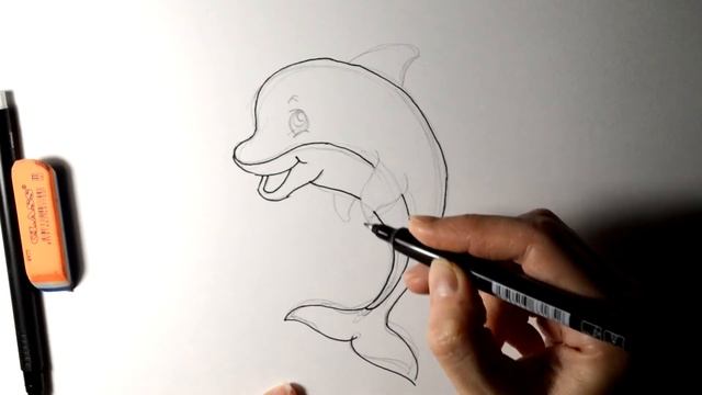 ? Рисуем дельфина смотреть онлайн