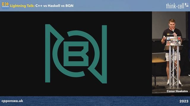 Lightning Talk: C++ vs Haskell vs BQN - Conor Hoekstra - C++ on Sea 2023 смотреть онлайн