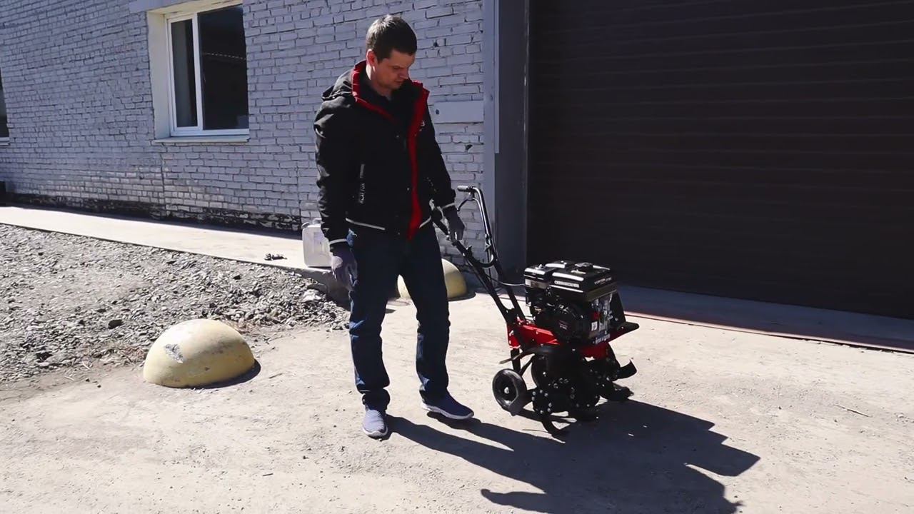 ЗАПУСКАЕМ КУЛЬТИВАТОР VERTON✅#культиватор #обзор #видеообзор #длядачи #огород #мотокультиватор #сад