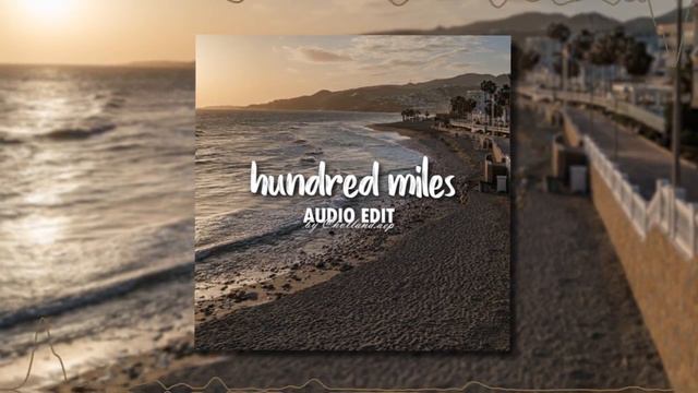 Hundred Miles - Yall feat. Gabriela Richardson [audio edit] смотреть онлайн