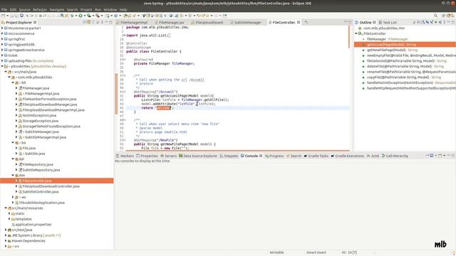 Application web en Java avec le Framework Spring pour les fichiers de sous-titres de vidéos Youtube смотреть онлайн